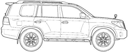 Лексус для разукрашивания