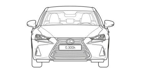 Lexus lc500 Sketches