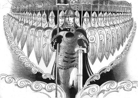 33 Богатыря иллюстрации