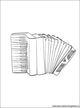 Раскрасгармошка для детей