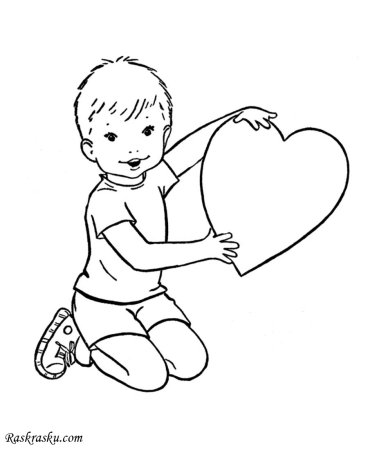 Раскраски ко Дню защиты детей