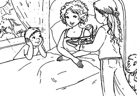 Раскраска доброта для детей