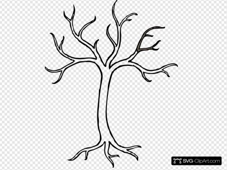 Дерево трафарет для рисования