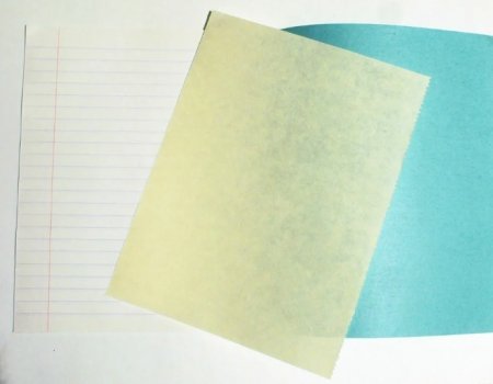 Промокашка в тетради