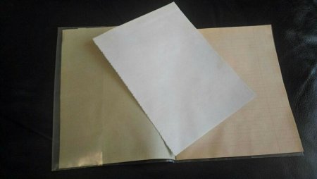 Тетрадь с промокашкой СССР