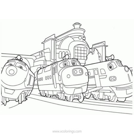 Раскраска паровозик