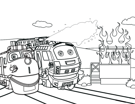 Раскраска Чаггингтон Вилсон