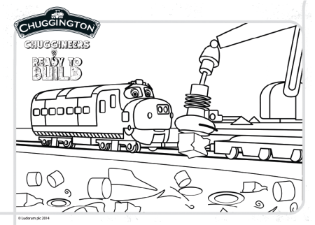 Брюстер паровозик раскраска