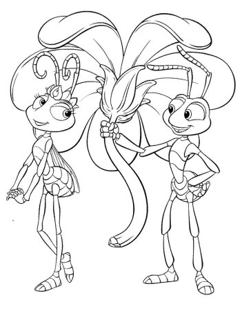 Стрекоза раскраска