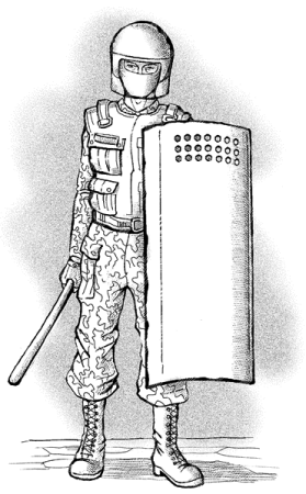 ОМОН рисунок