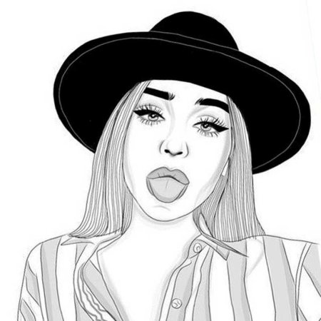 Крутые раскраски для девочек