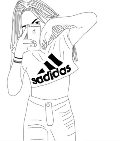 Крутые раскраски для девочек