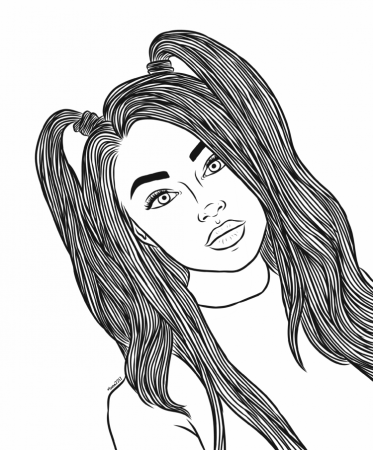 Разукрашки для девочек