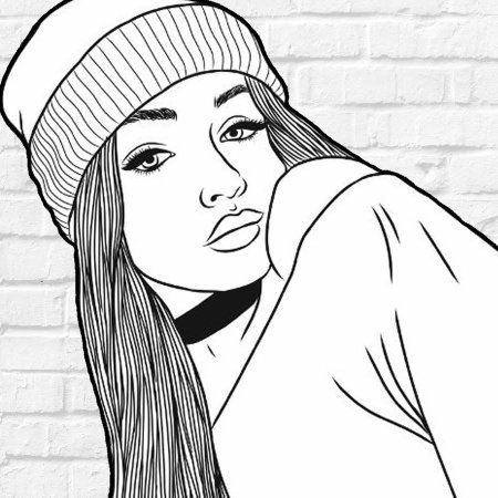 Крутые раскраски для девочек