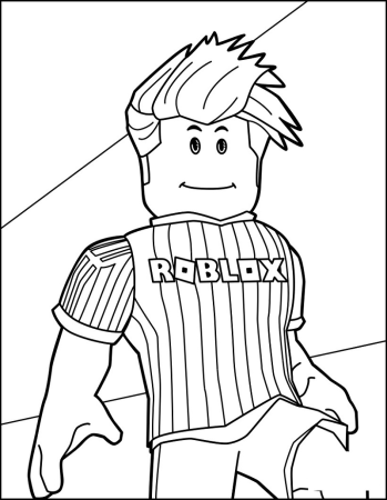 Roblox раскраска