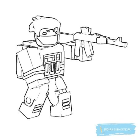 Roblox раскраски Поззи