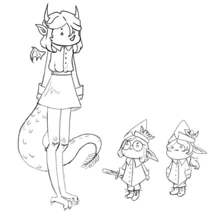 Раскраски в стиле Асинастры