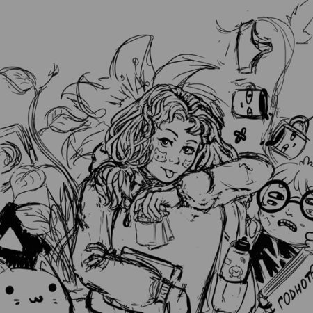 Асинастра чб