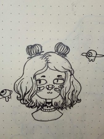 Наброски рисунков Асинастры