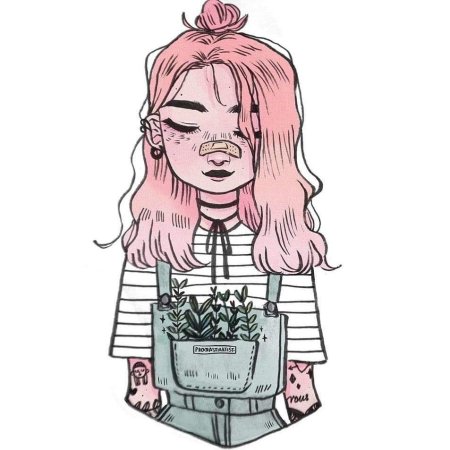 Арты в стиле тумблер