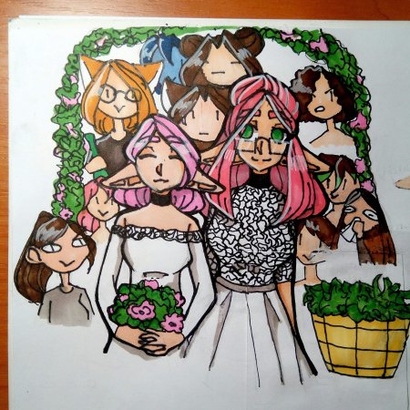 Раскраски для скетчбука аниме