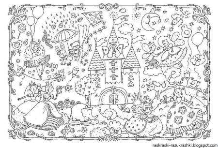 Раскрашивание мелких деталей