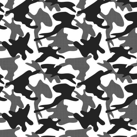 Черно белый камуфляж