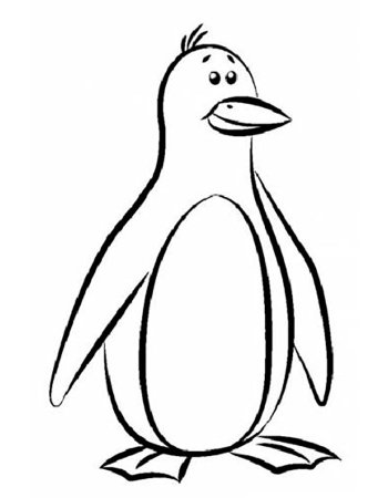Раскраски пингвины — для бесплатной печати (обновление 2023 г.)