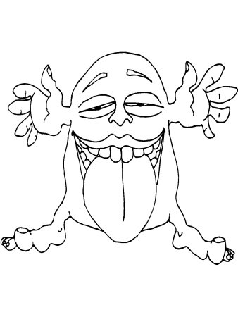 Раскраска бабайка