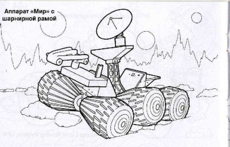 Марсоход чертеж
