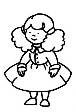 Раскраски для малышей девочек