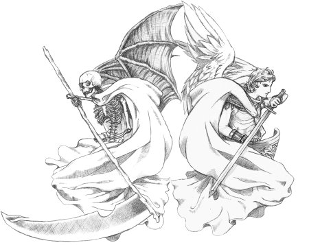 Добро и зло карандашом