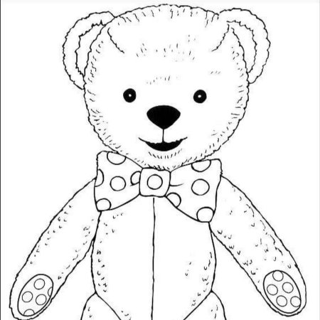 Раскраска "мишки"