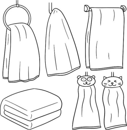 Табличка полотенце для рук