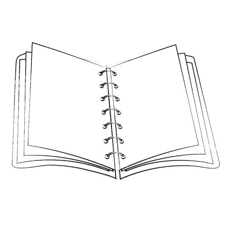 Раскраска "книга"