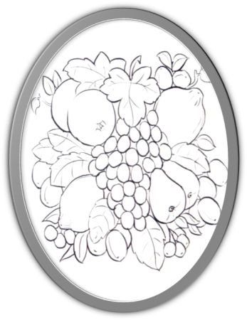 Жостовский поднос раскраска для детей