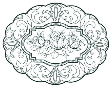 Поднос раскраска