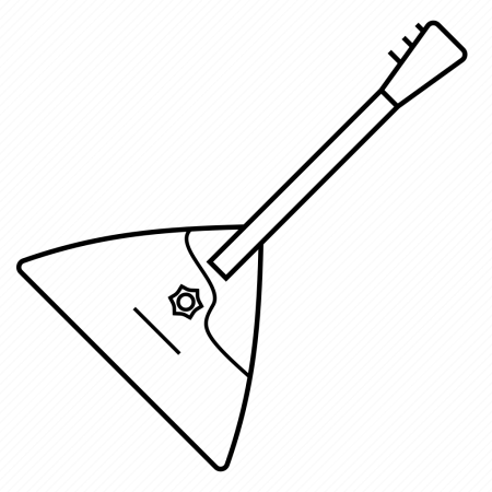 Народные инструменты раскраска