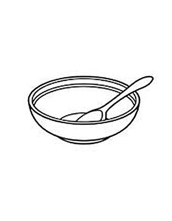 Тарелочка для рисования