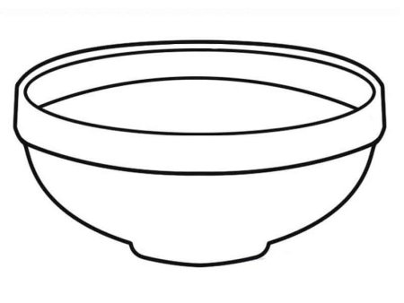 Тарелка раскраска