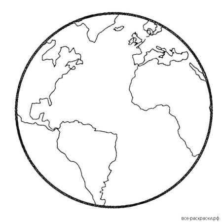 Глобус для рисования