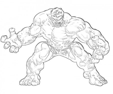 Hulk raskraska