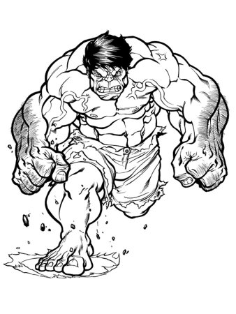 Hulk raskraska