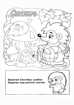 Раскраска 1 сентября
