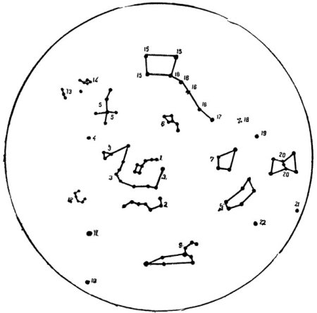 Орион Лев лебедь Кассиопея большая Медведица
