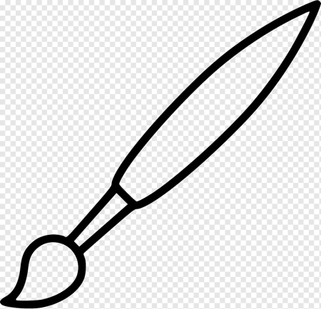 Трафарет Кисточки