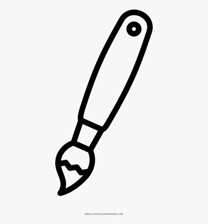 Кисть трафарет