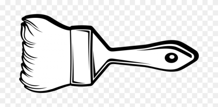 Малярная кисть раскраска