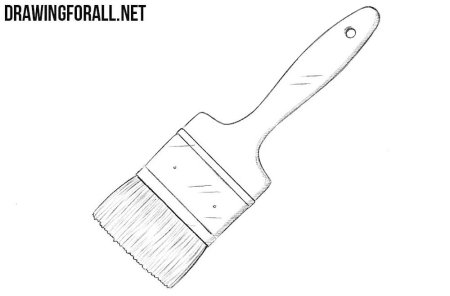 Малярная кисть для рисования