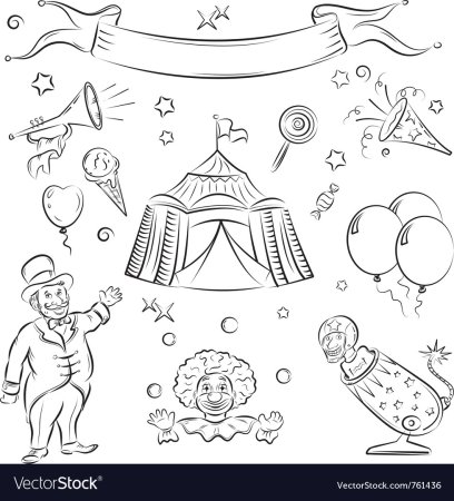 Театр раскраска